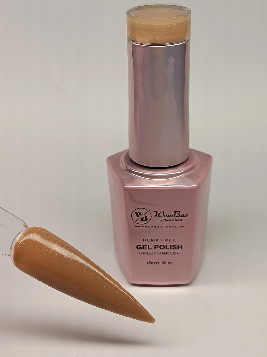 WowBao Nails 207 Puddin, Hema-Free Gel Polish 15ml