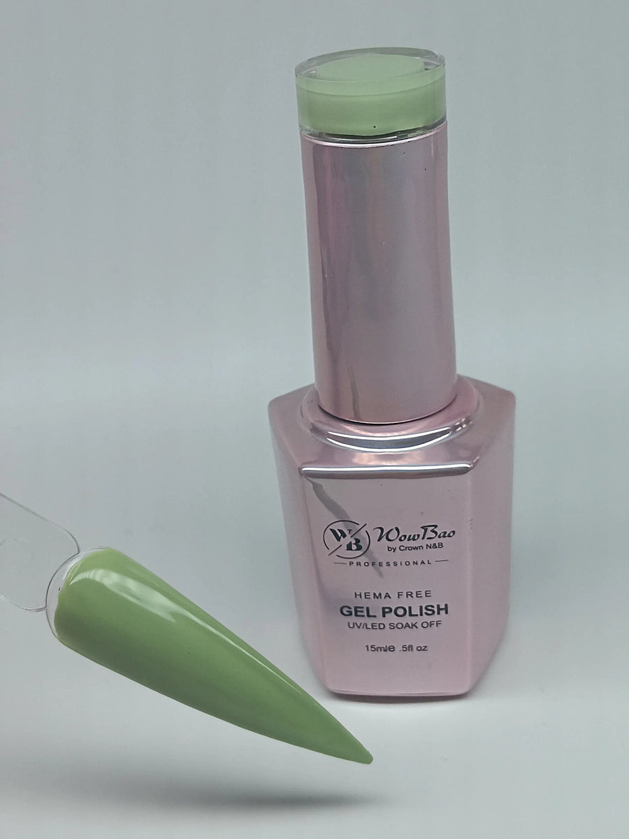 WowBao Nails 299 Key Lime, Hema-Free Gel Polish 15ml