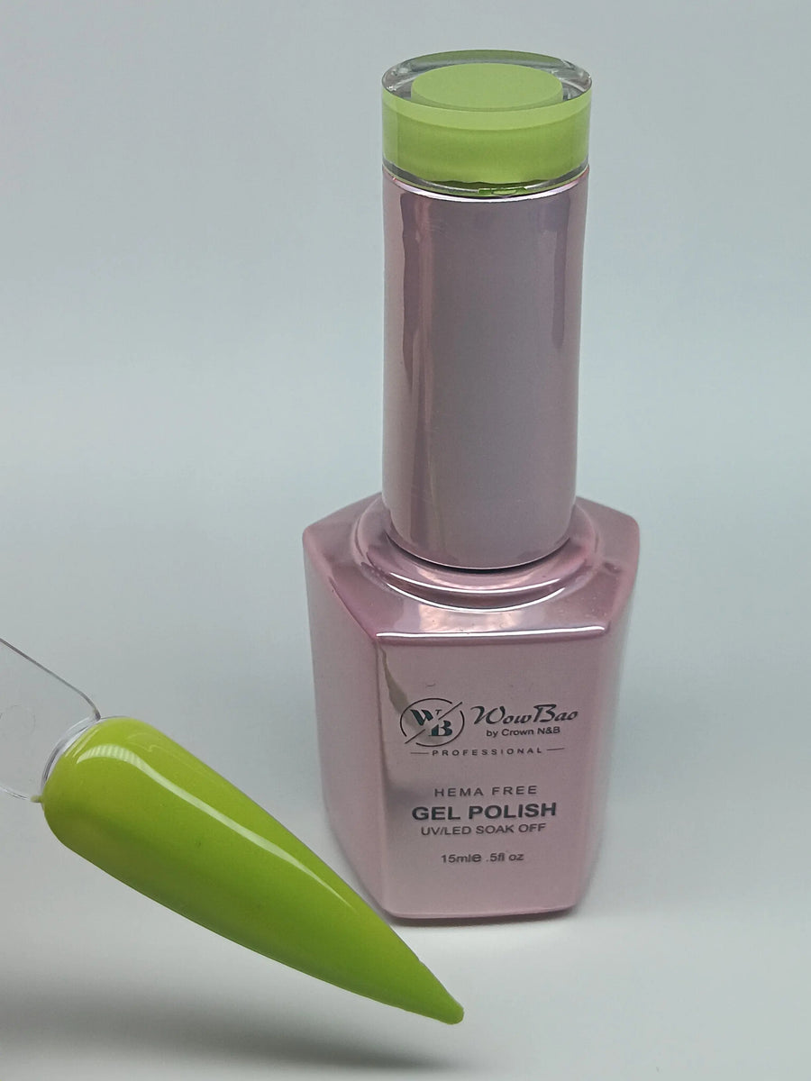 WowBao Nails 334 Grass, Hema-Free Gel Polish 15ml