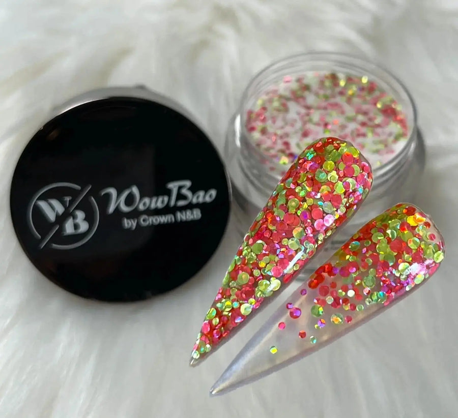 WowBao Nails 549 Pick 'N' mix 1oz/28g wowbao acrylic powder