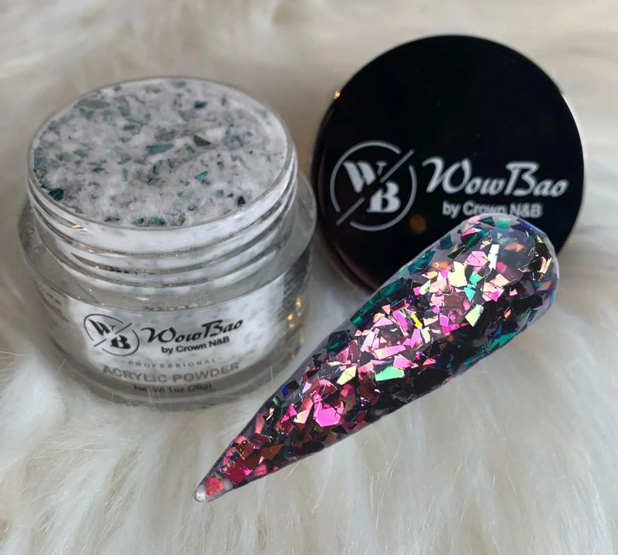 WowBao Nails 555 Illusion 1oz/28g wowbao acrylic powder