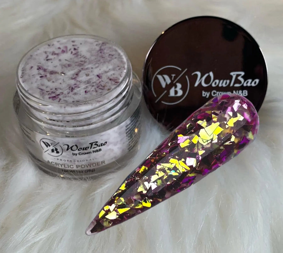 WowBao Nails 556 Violet Ivy 1oz/28g wowbao acrylic powder