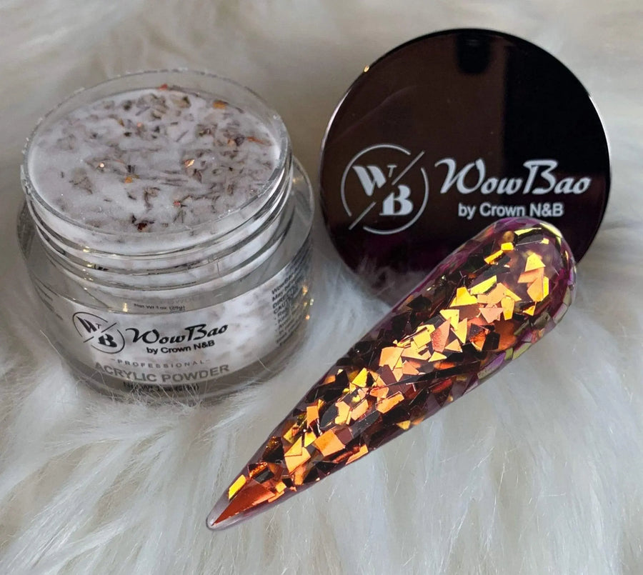 WowBao Nails 558 Warm Honey 1oz/28g wowbao acrylic powder