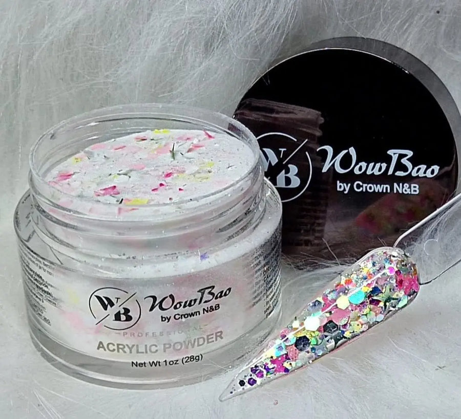 WowBao Nails 571 Birthday Cake 1oz/28g Wowbao Acrylic Powder