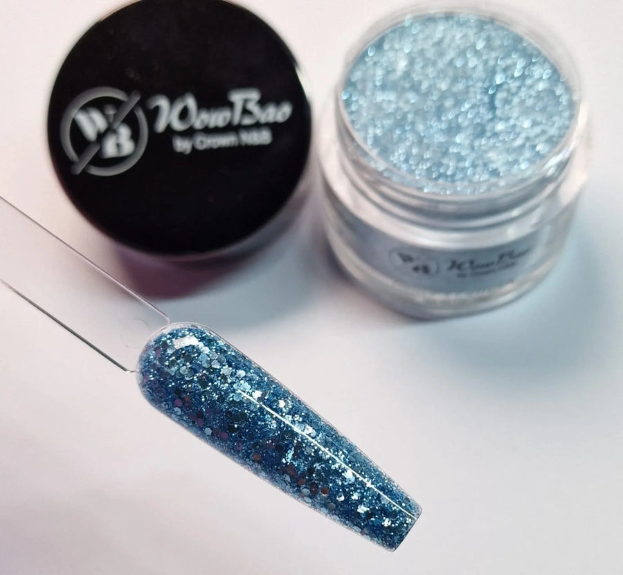 WowBao Nails 581 Artic Sky 1oz/28g Wowbao Acrylic Powder