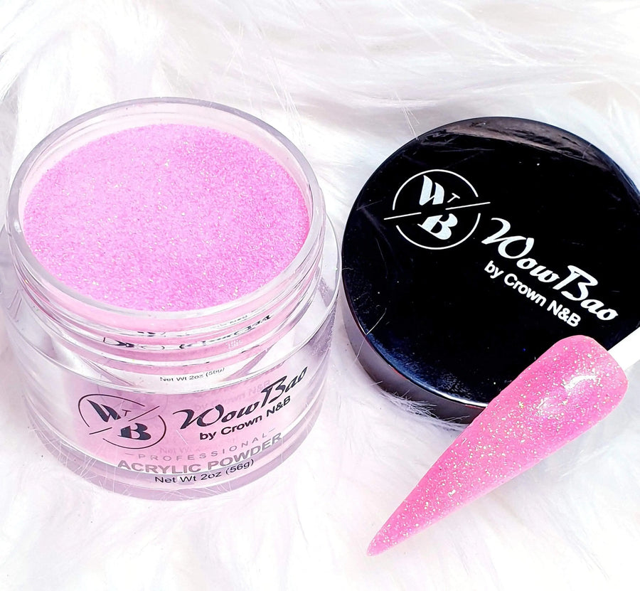 Wow Bao Nails 28g / 1oz 604 Bubblegum WowBao Acrylic Powder