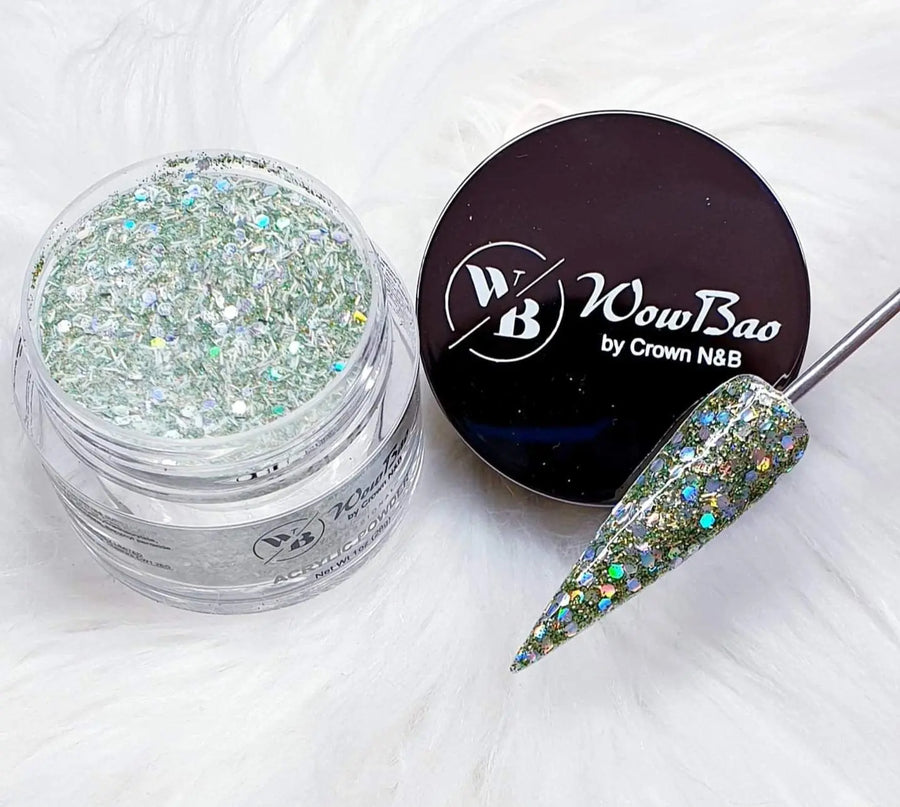 WowBao Nails 627 Grassy 1oz/28g Wowbao Acrylic Powder