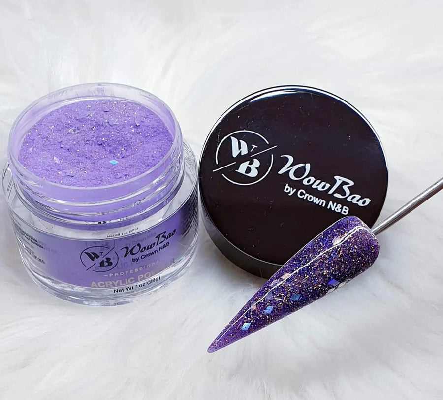 WowBao Nails 631 Pansy 1oz/28g wowbao acrylic powder