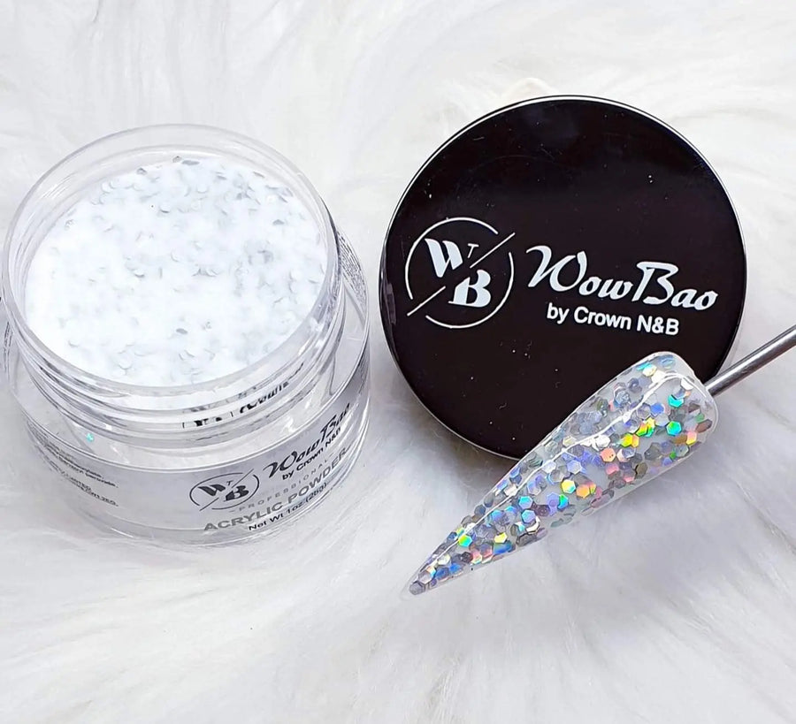 WowBao Nails 632 Disco Ball 1oz/28g Wowbao Acrylic Powder