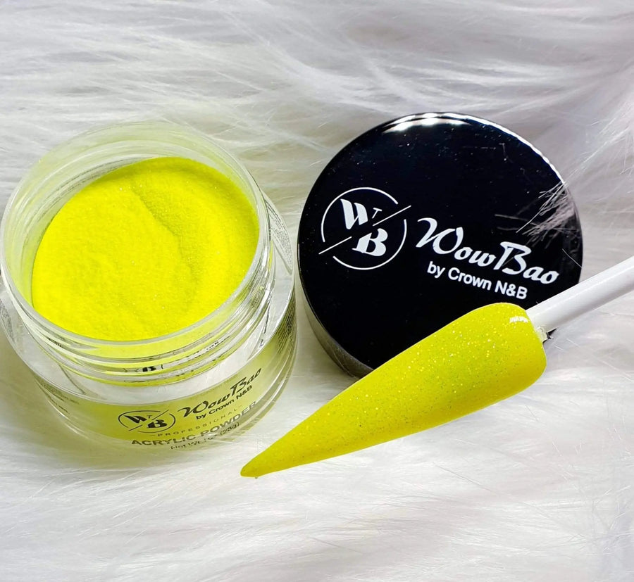 WowBao Nails 658 Dazzling Yellow 1oz/28g Wowbao Acrylic Powder