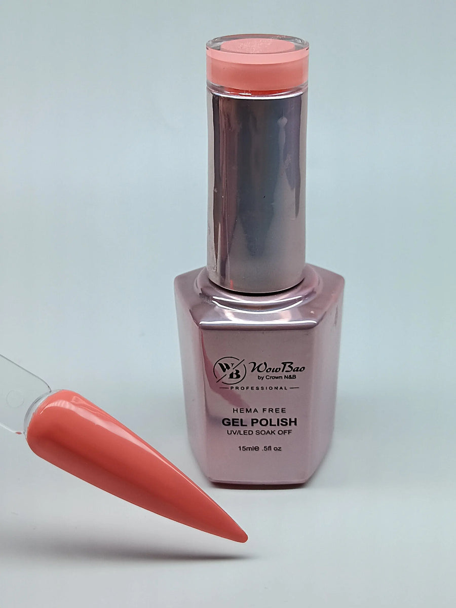 WowBao Nails 66 Rude, Hema-Free Gel Polish 15ml