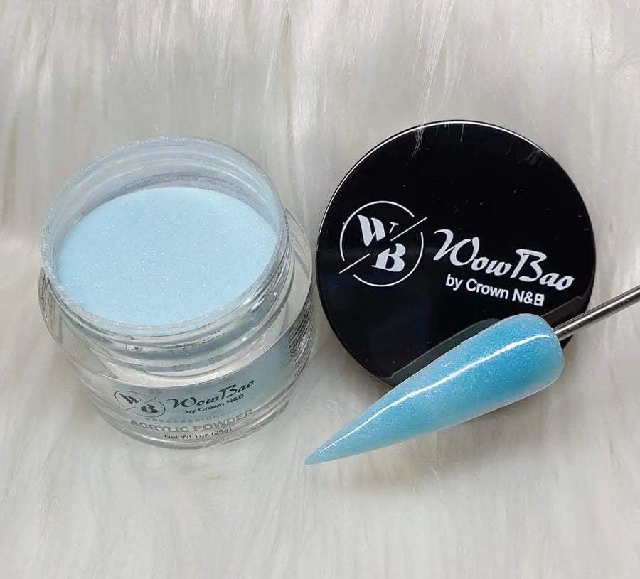 WowBao Nails 801 Frozen 1oz/28g Wowbao Acrylic Powder