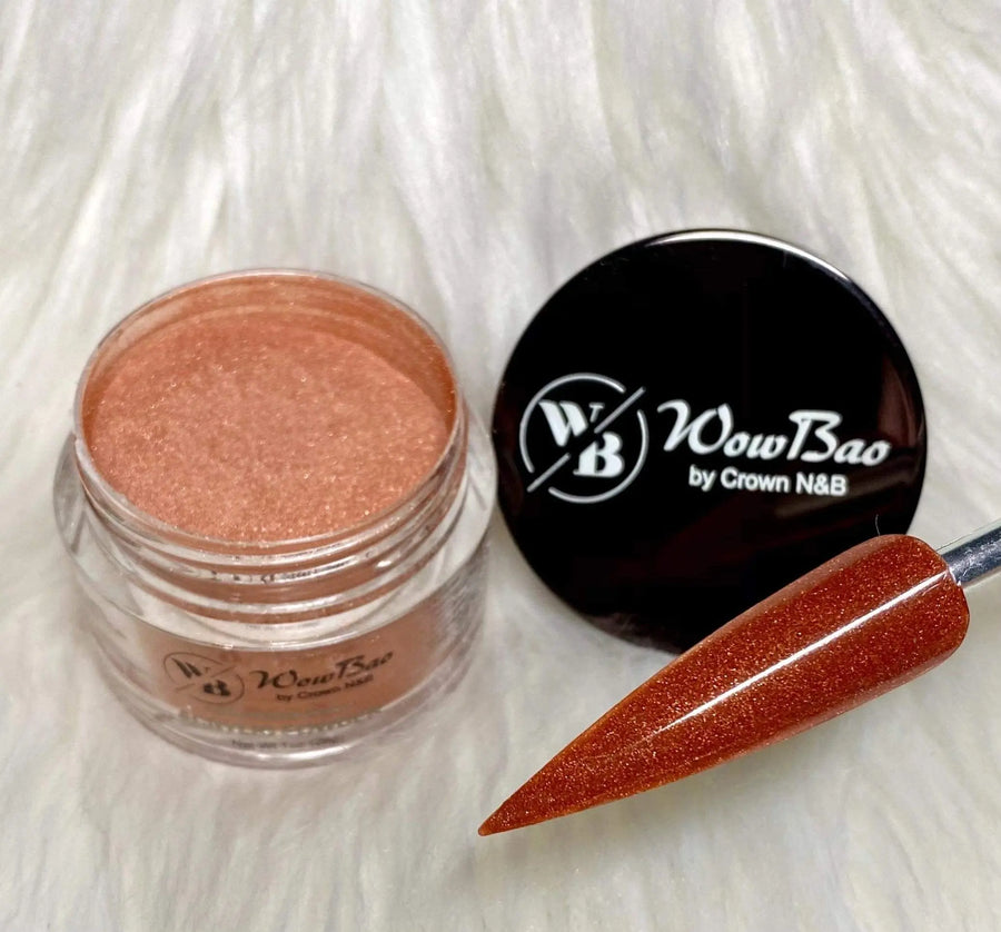 WowBao Nails 811 Burnt Orange 1oz/28g Wowbao Acrylic Powder