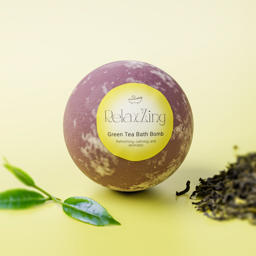 Relax Zing Calm Cascade-Green Tea Bathbomb