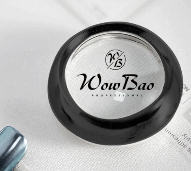 WowBao Nails Clear Crystal plating Chrome powder