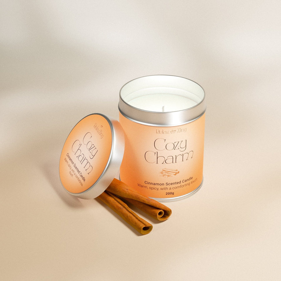 Relax Zing Cozy Charm - Cinnamon Candle