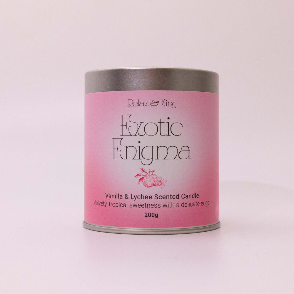 Relax Zing Exotic Enigma - Vanilla & lychee Candle