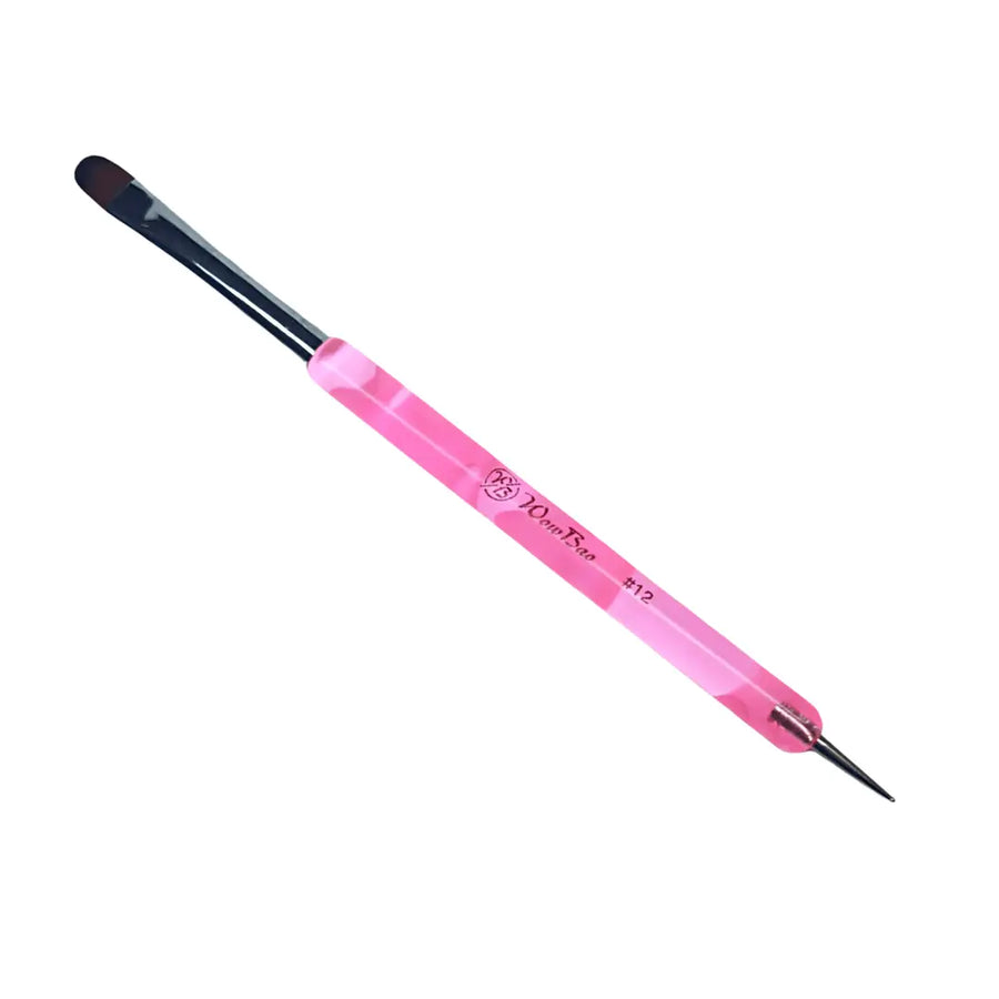 Wow Bao Nails French brush + Dotting Tool