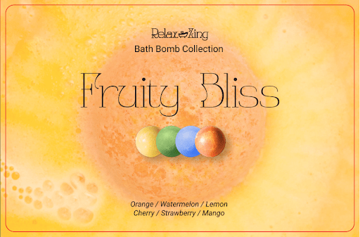 Relax Zing Fruity Bliss - Bath Bomb Bundle