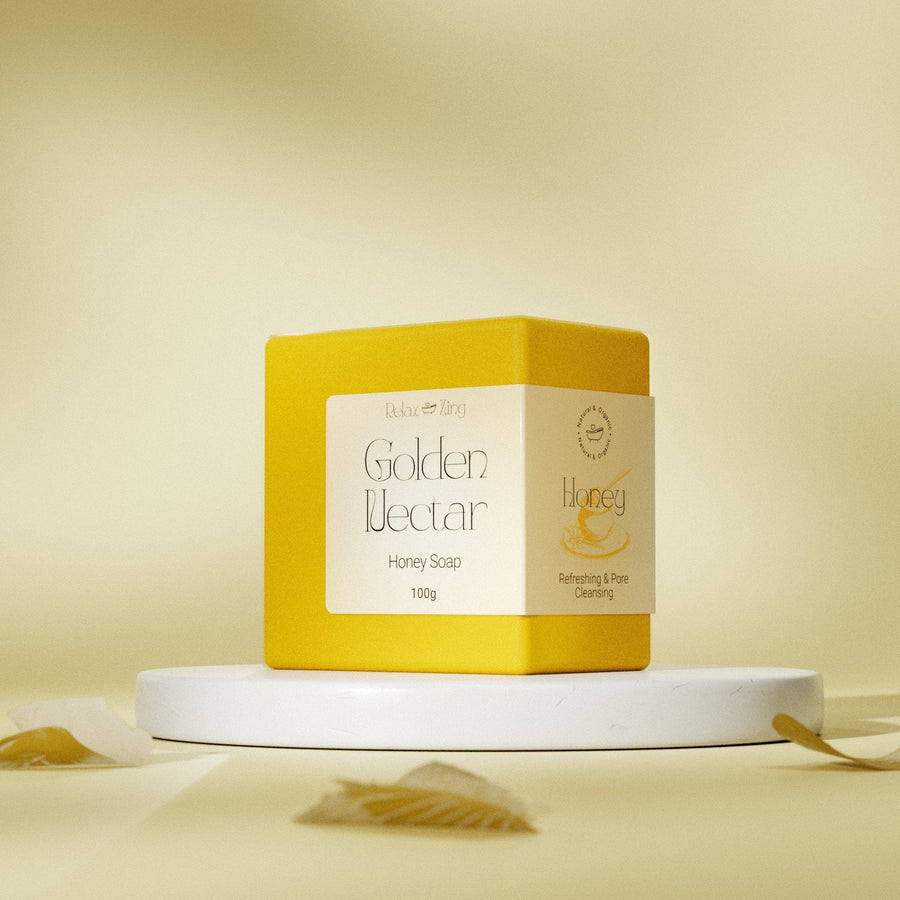 Relax Zing Golden Nectar - Honey Soap