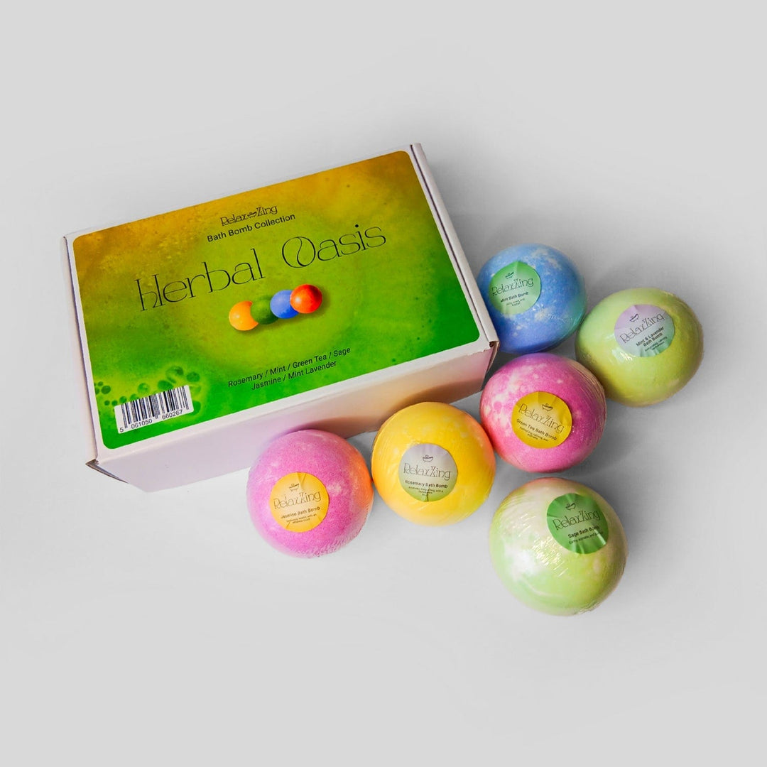 Relax Zing Herbal Oasis - Bath Bomb Bundle