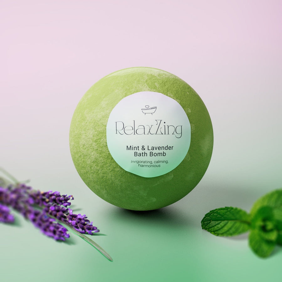 Relax Zing Minty Lavish - Mint & Lavender Bathbomb