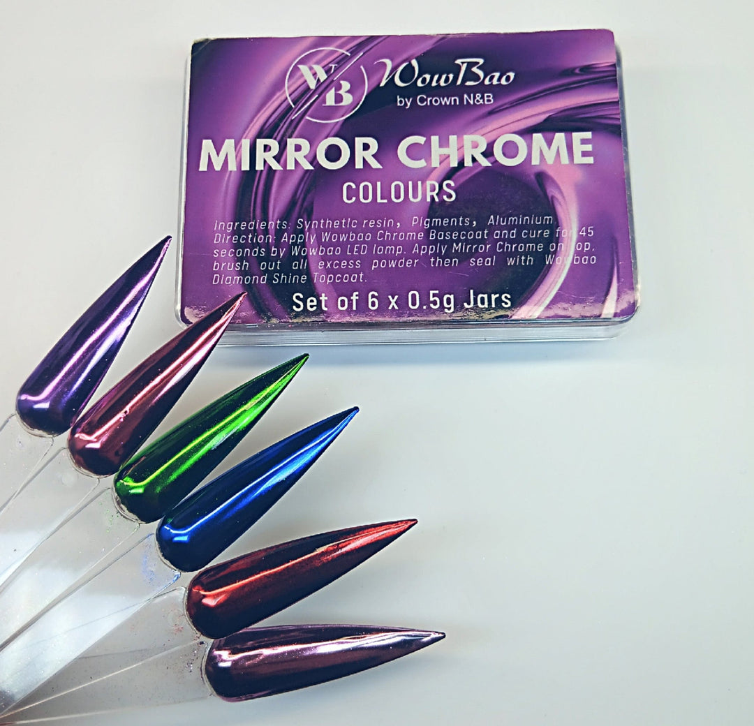 WowBao Nails Colours Mirror Chrome