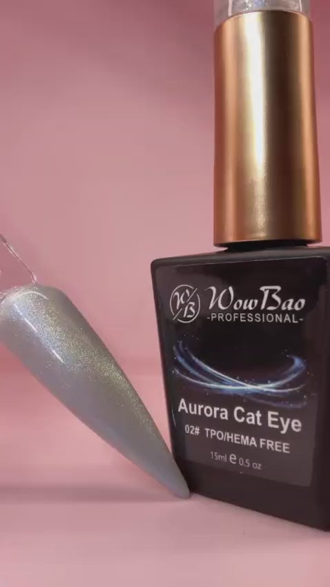 Aurora Cat Eye 02 - TPO / Hema-Free Gel Polish 15ml