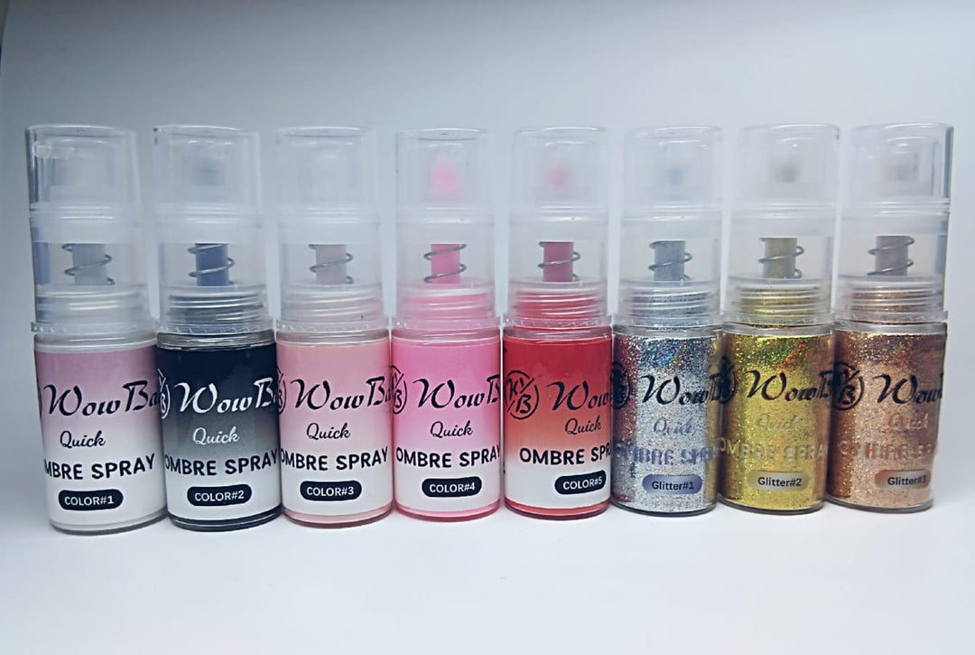 WowBao Nails Quick Ombre Spray -  Full collection