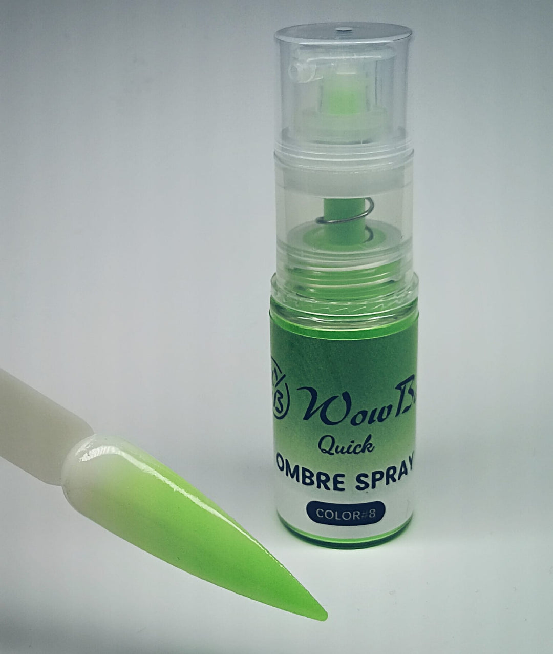 WowBao Nails Quick Ombre Spray - Green 08