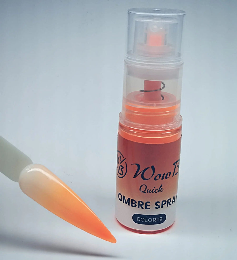 WowBao Nails Quick Ombre Spray - Orange 09