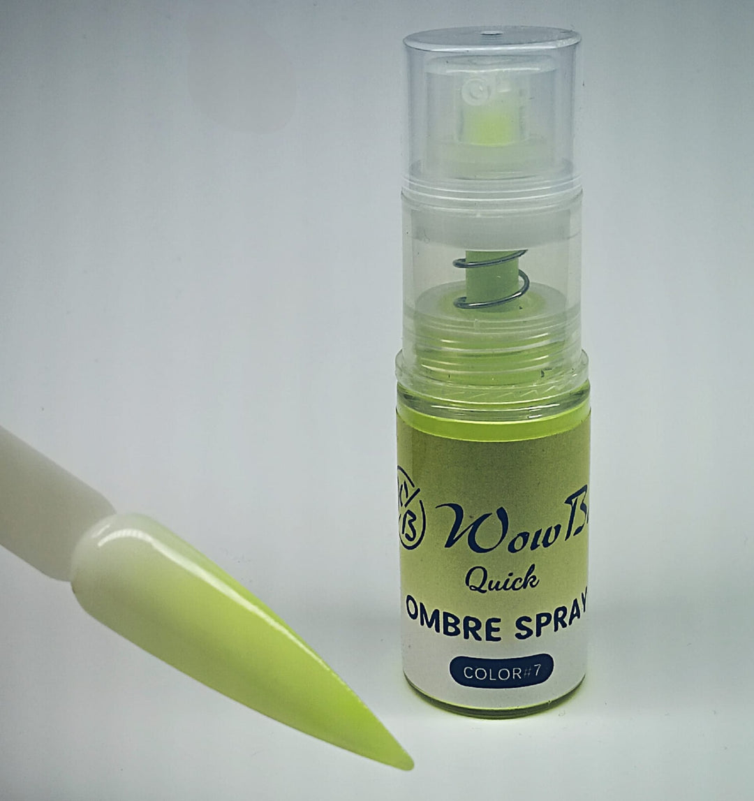 WowBao Nails Quick Ombre Spray - Yellow 07