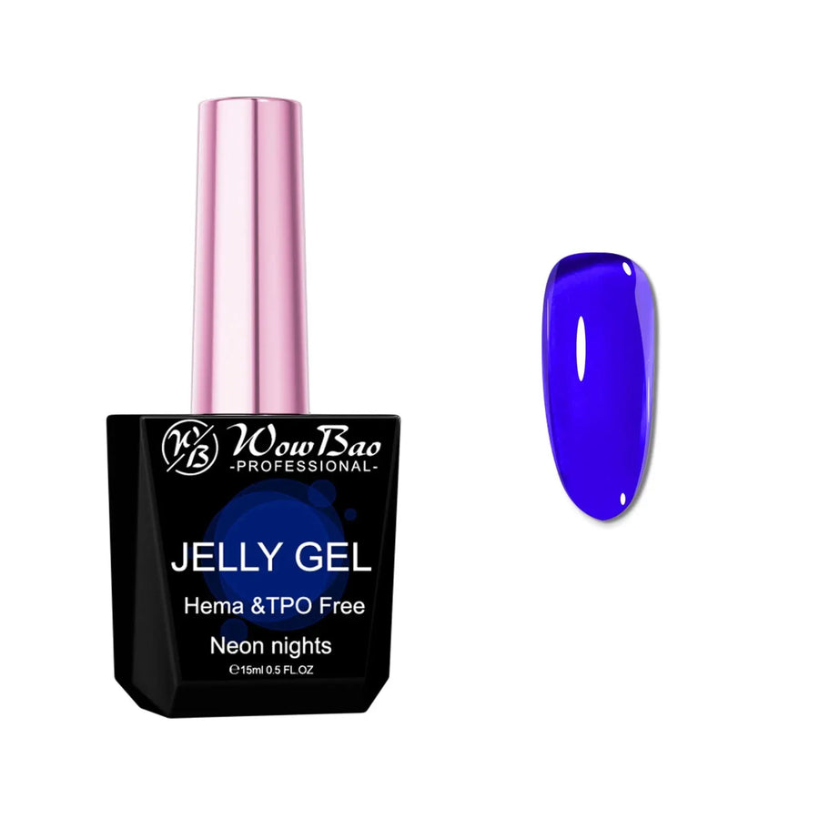 Jelly Gel 06 Neon Nights - TPO / Hema-Free Gel Polish 15ml WowBao Nails