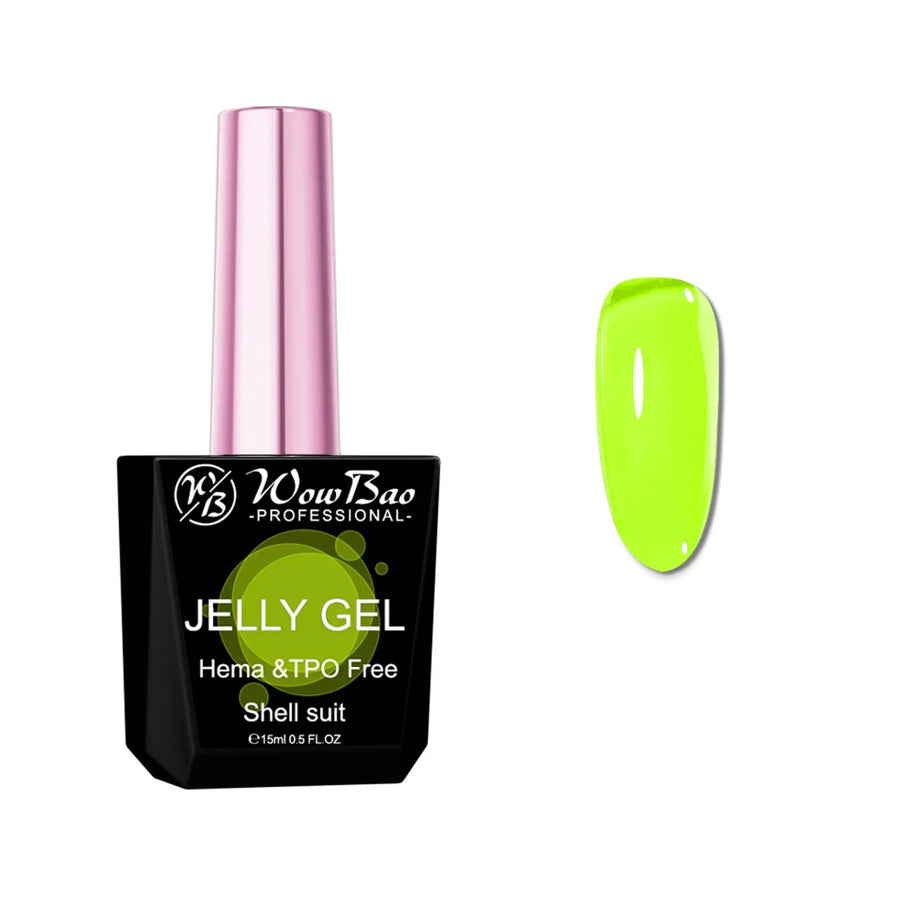 Jelly Gel 01 Shell Suit - TPO / Hema-Free Gel Polish 15ml WowBao Nails