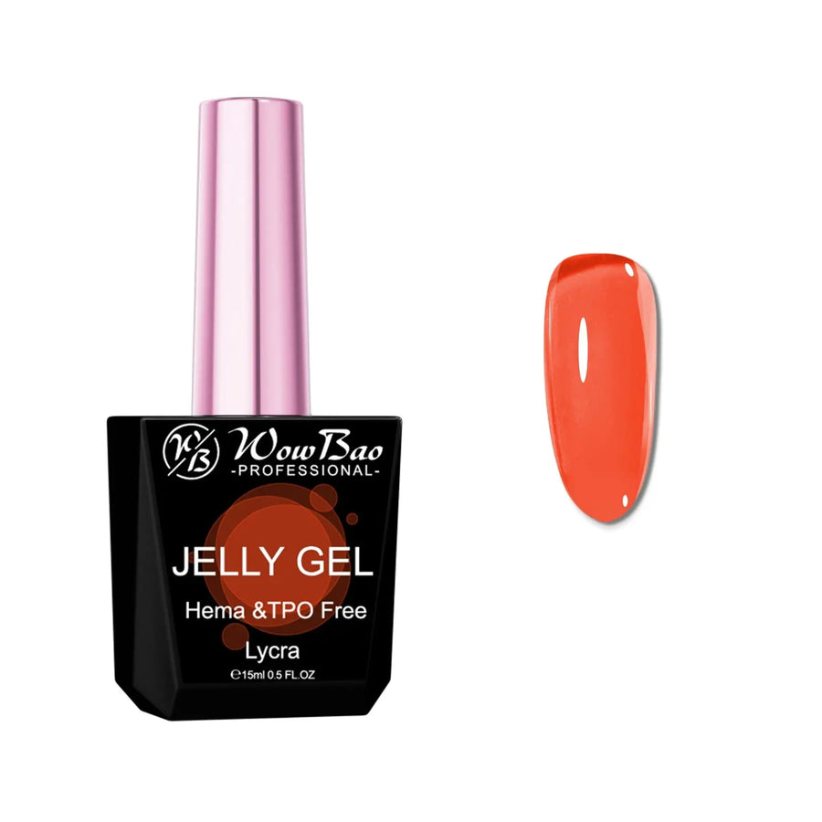 Jelly Gel 08 Lycra  - TPO / Hema-Free Gel Polish 15ml WowBao Nails