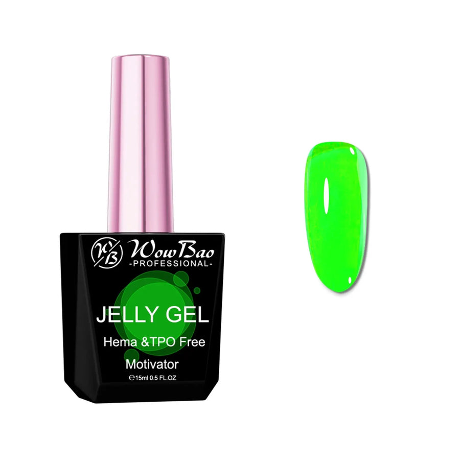 Jelly Gel 02 Motivator - TPO / Hema-Free Gel Polish 15ml WowBao Nails