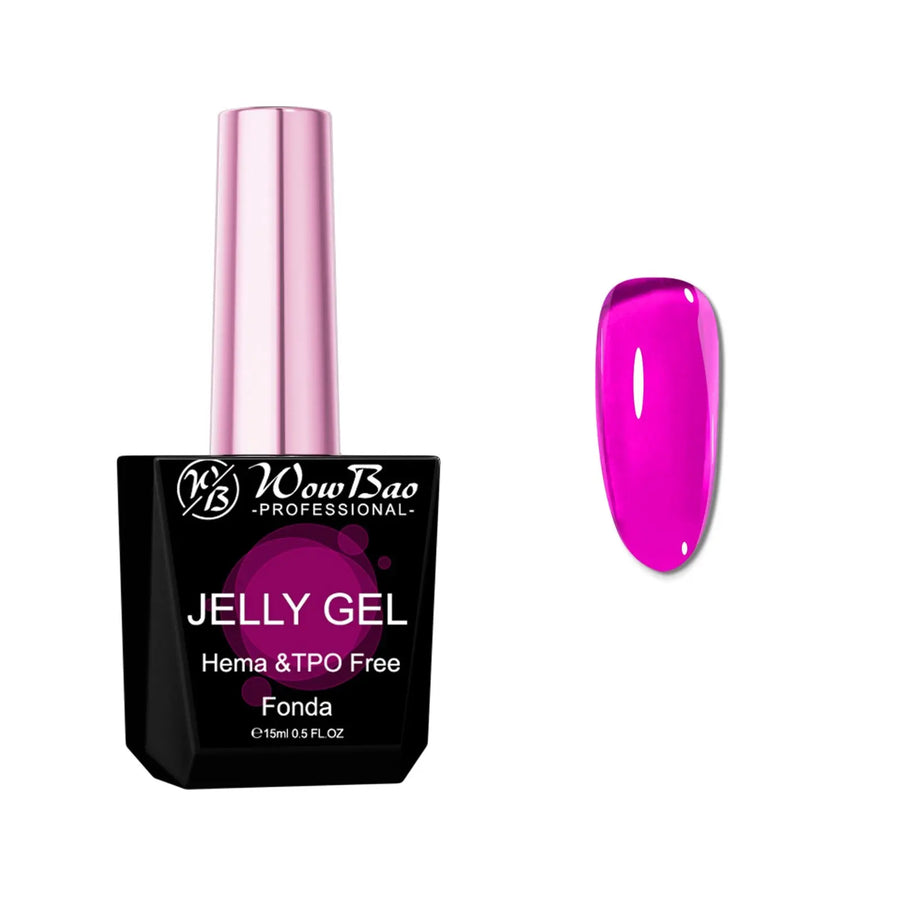 Jelly Gel 04 Fonda - TPO / Hema-Free Gel Polish 15ml WowBao Nails