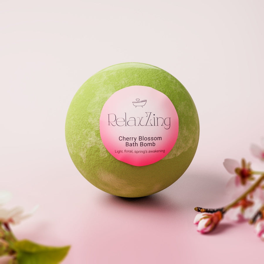 Relax Zing Sakura Serenity-Cherry Blossom Bathbomb