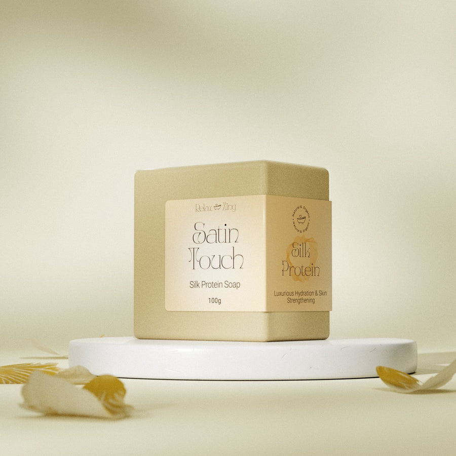 Relax Zing Satin Touch - Silk Protein Soap