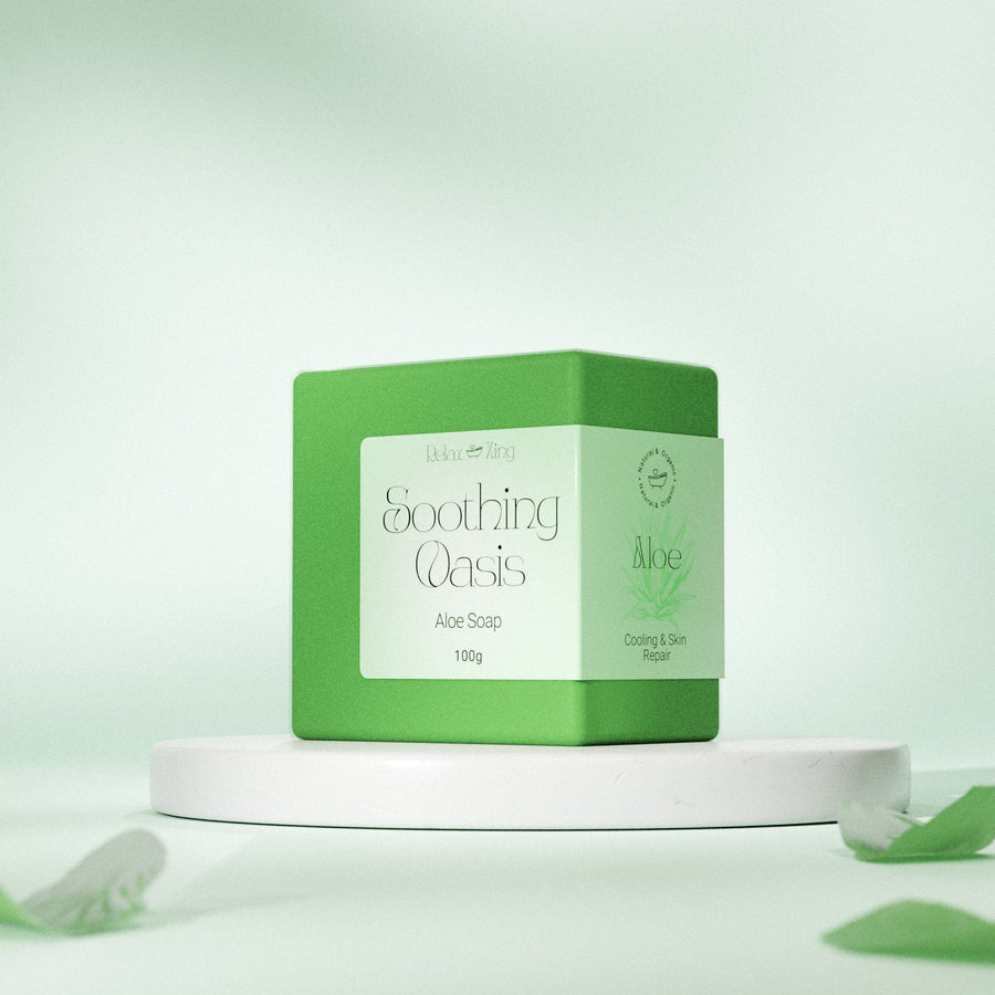 Relax Zing Soothing Oasis - Aloe Soap