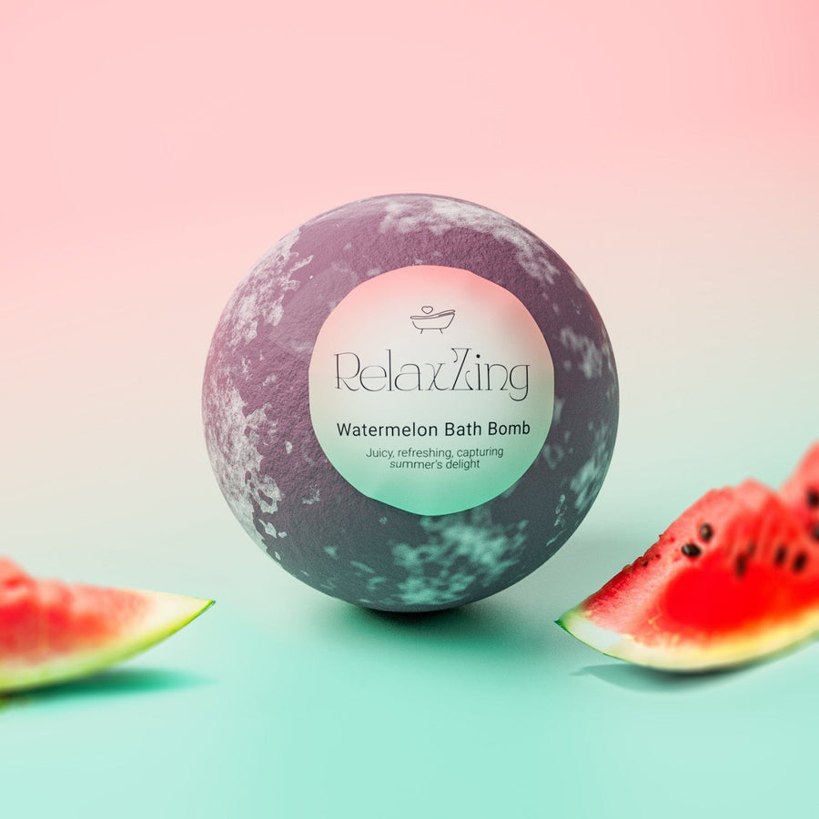 Relax Zing Summer Slice-Watermelon Bathbomb