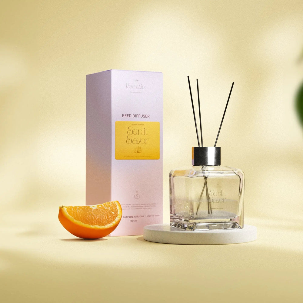 Relax Zing Sunlit Savor - Orange Blossom Diffuser