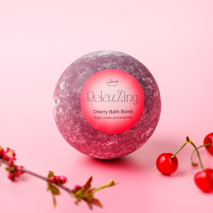 Relax Zing Sweet Serenade-Cherry Bathbomb