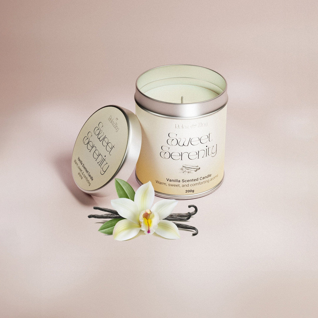 Relax Zing Sweet Serenity - Vanilla Candle