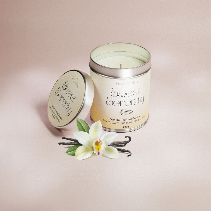 Relax Zing Sweet Serenity - Vanilla Candle