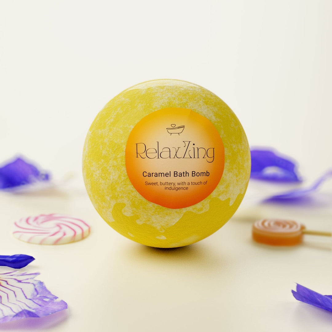 Relax Zing Sweet Symphony-Caramel bathbomb