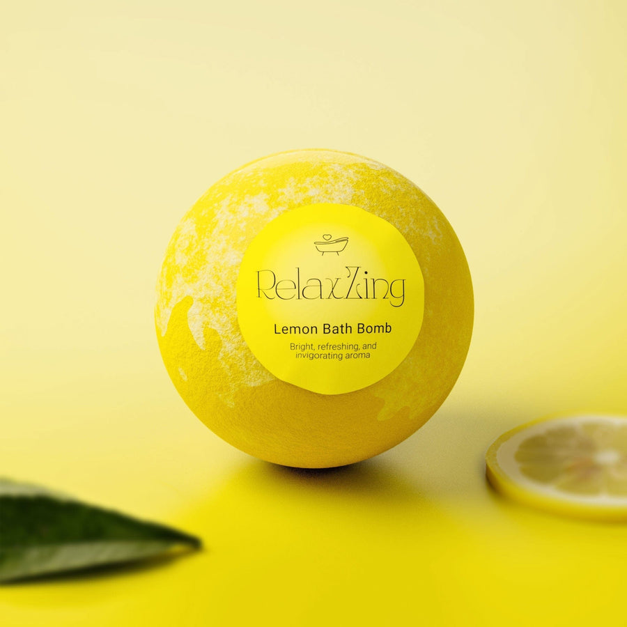 Relax Zing Tangy Zen-Lemon Bathbomb