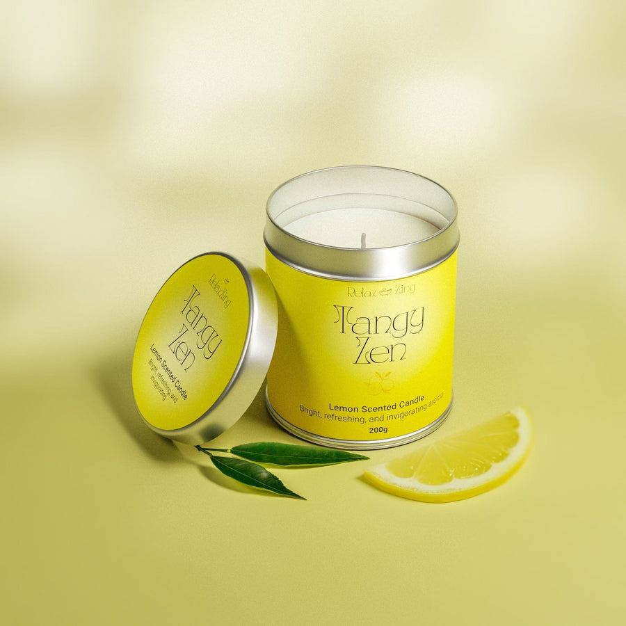 Relax Zing Tangy Zen - Lemon Candle