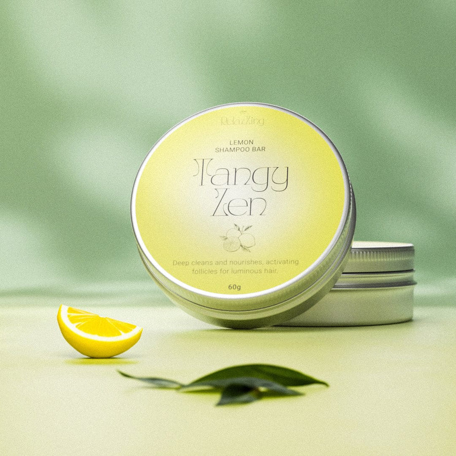 Relax Zing Tangy Zen - Lemon Shampoo Bar